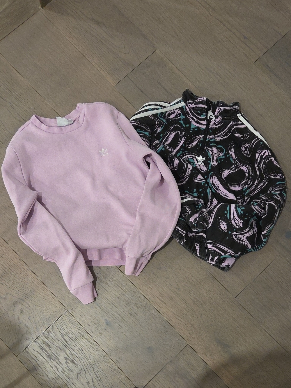 Girls adidas Sweatshirt And Quarter Zip